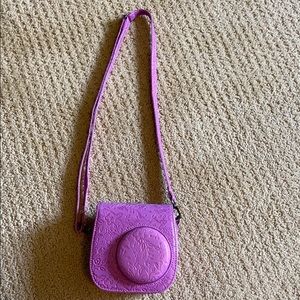 Purple polaroid case
